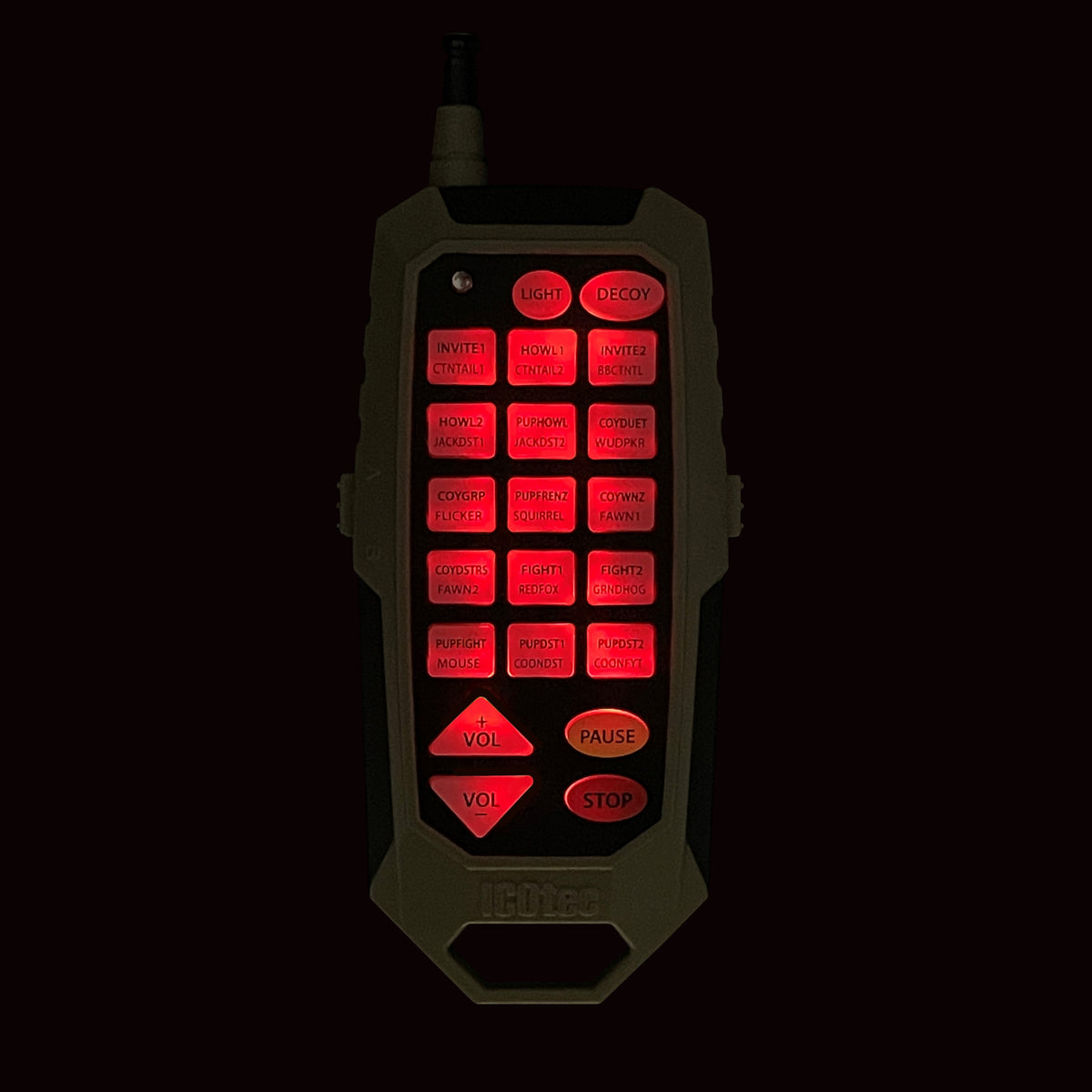 Predator Remote Control Module Board ICOtec 320+ Predator Call - For hunting Coyote, Fox, Deer, Raccoon