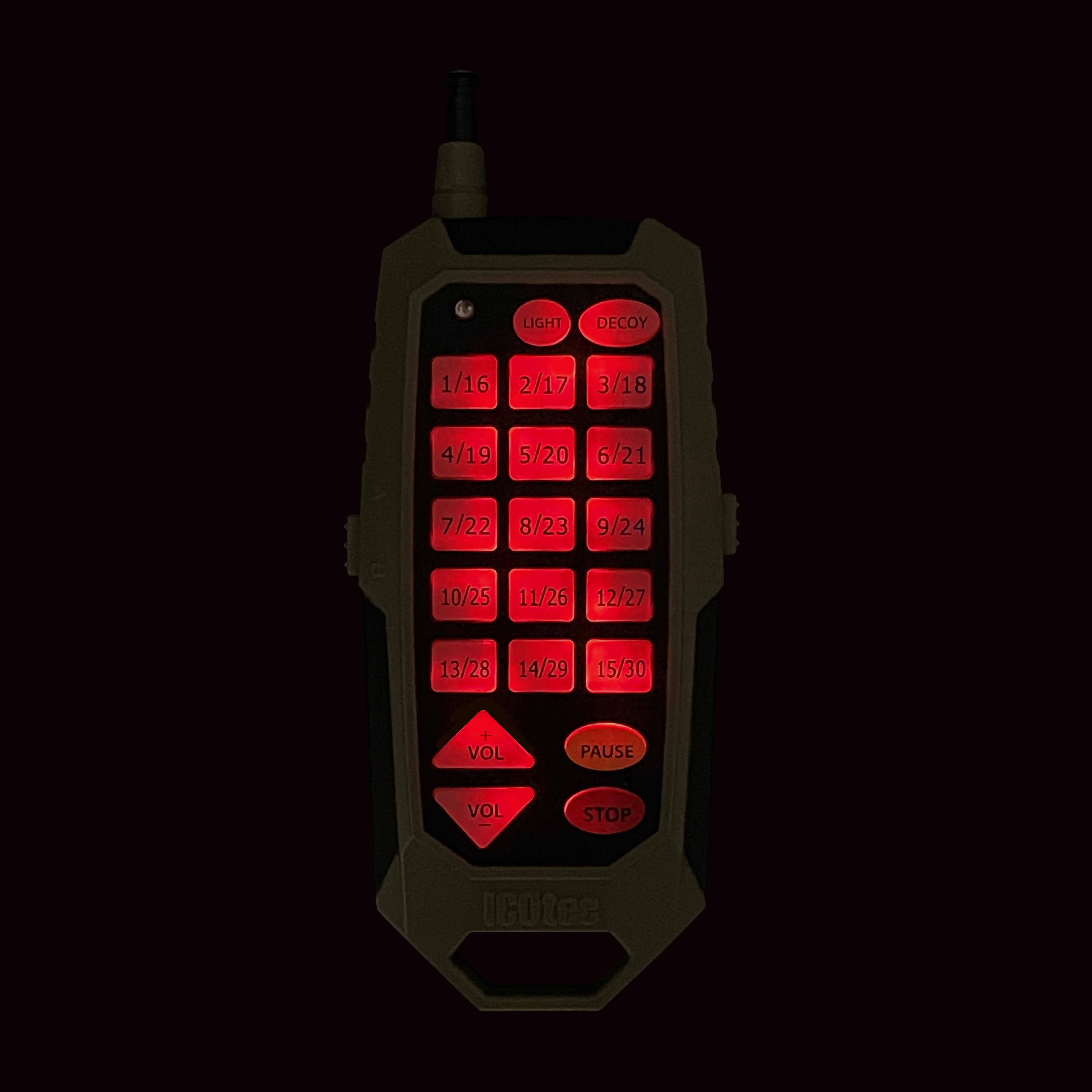 Predator Control Box 350+ | ICOtec Predator Calls | For hunting Coyote, Fox, Deer, Raccoon