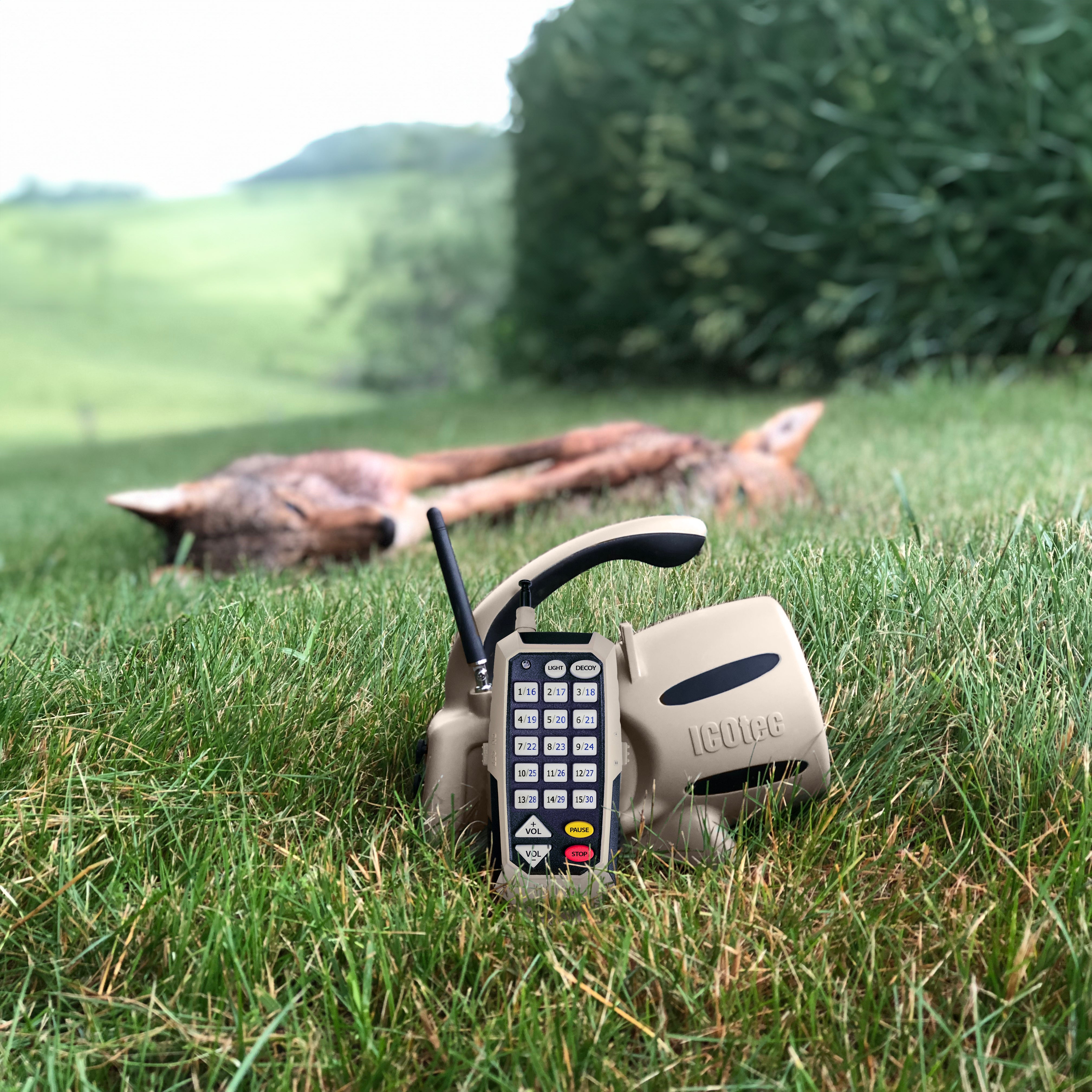 350+ | ICOtec Predator Calls | For hunting Coyote, Fox, Deer, Raccoon